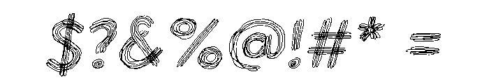 Workprint Italic Light Font OTHER CHARS