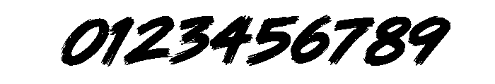 World Brush Italic Italic Font OTHER CHARS