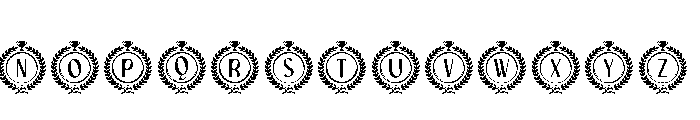 World Football Font UPPERCASE