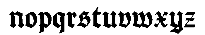 World Tourism Day Font LOWERCASE