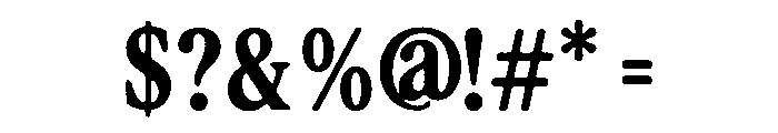 Worldstar-Regular Font OTHER CHARS