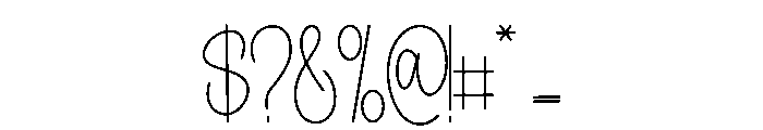 Worldtalk Font OTHER CHARS