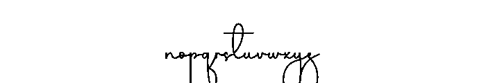 Worldtalk Font LOWERCASE
