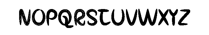 Worm Mangot Font LOWERCASE