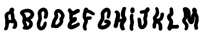 Wormi Regular Font UPPERCASE