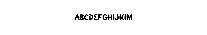 Worming Christmas Font UPPERCASE
