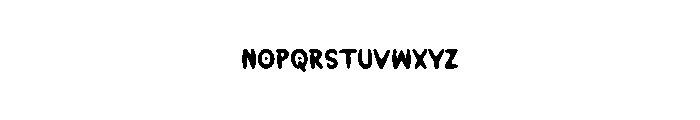 Worming Christmas Font LOWERCASE