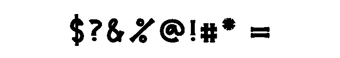 Wormtail Font OTHER CHARS