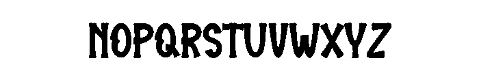 Wormtail Font LOWERCASE
