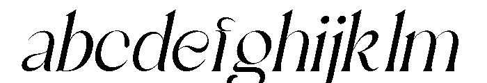 Wosh Oblique FONT