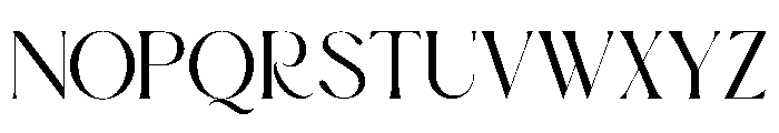 Wosh Regular Font UPPERCASE