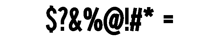 Woshtic Font OTHER CHARS