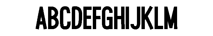 Woshtic Font UPPERCASE
