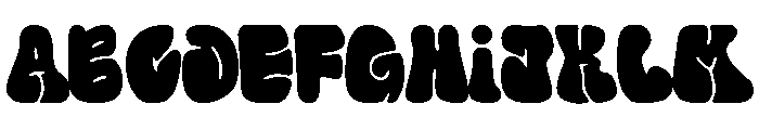 Wotays Paint Font UPPERCASE