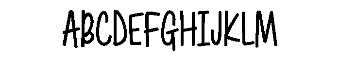 Wow Summer Font UPPERCASE