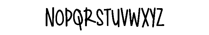 Wow Summer Font LOWERCASE