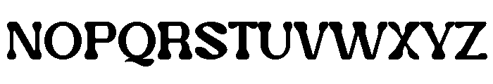 Woyder Font UPPERCASE