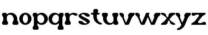 Woyder Font LOWERCASE