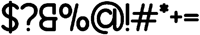 WOBBLE-Regular otf (400) Font OTHER CHARS