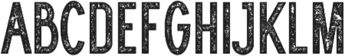 WOLF GANG ROUGH VINTAGE ttf (400) Font UPPERCASE