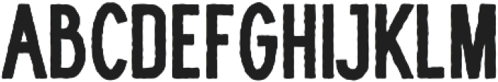 WOLF GANG ROUGH ttf (400) Font UPPERCASE