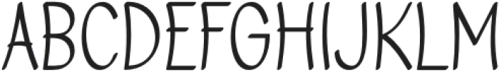 WONERSAN Regular otf (400) Font UPPERCASE