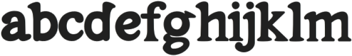 WOODLAND GANG Regular otf (400) Font LOWERCASE