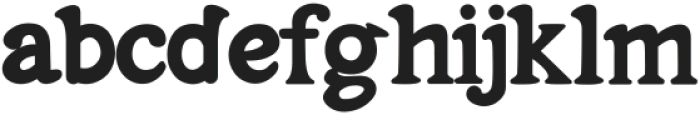 WOODLAND GANG Regular ttf (400) Font LOWERCASE