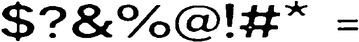 WOR Sans Light Wide otf (300) Font OTHER CHARS