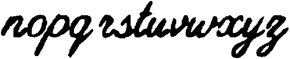 WOR Script Bold otf (700) Font LOWERCASE