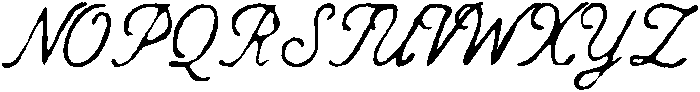 WOR Script Regular otf (400) Font UPPERCASE