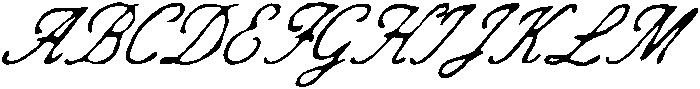 WOR Script Slant otf (400) Font UPPERCASE