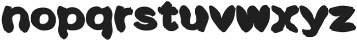 WobbleMix Color otf (400) Font LOWERCASE