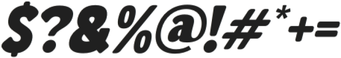Wobblezz Italic otf (400) Font OTHER CHARS