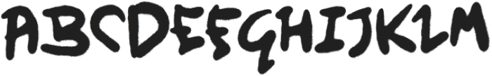 Woemblu Regular otf (400) Font UPPERCASE