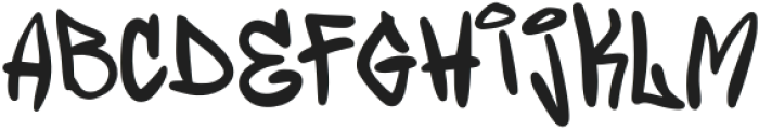 Wofline Graffiti Font Regular otf (400) Font LOWERCASE