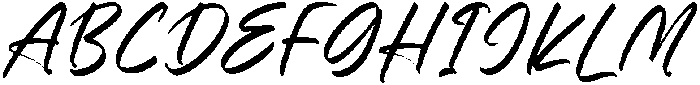 Wolenta Skyline otf (400) Font UPPERCASE