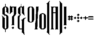 Wolfgang otf (400) Font OTHER CHARS