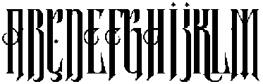 Wolfgang otf (400) Font UPPERCASE