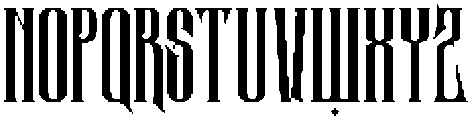 Wolfgang otf (400) Font LOWERCASE