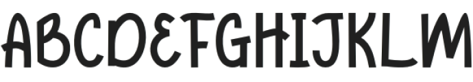 Wolyami Regular otf (400) Font UPPERCASE