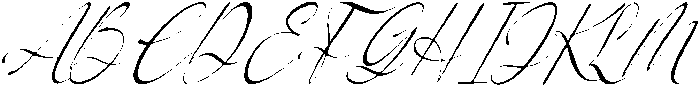 Woncherlly Italic otf (400) Font UPPERCASE