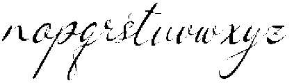 Woncherlly Italic otf (400) Font LOWERCASE