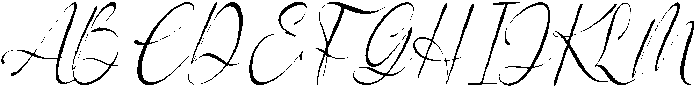Woncherlly otf (400) Font UPPERCASE