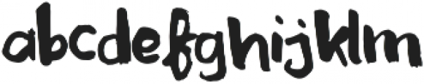 Wonder BigLove Regular otf (400) Font LOWERCASE