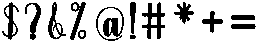 Wonder Bold 4 Regular otf (700) Font OTHER CHARS