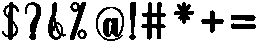 Wonder Bold 8 Regular otf (700) Font OTHER CHARS