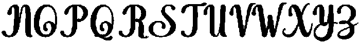 Wonder Bold 8 Regular otf (700) Font UPPERCASE