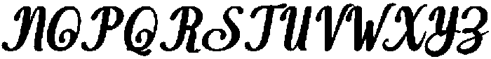 Wonder Bold Slant 10 Regular otf (700) Font UPPERCASE
