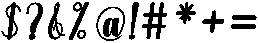 Wonder Bold Slant 6 Regular otf (700) Font OTHER CHARS